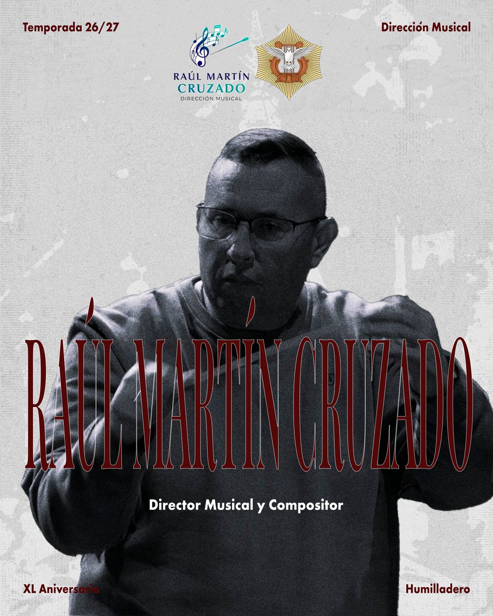 humilladerocc's tweet photo. 𝐃𝐢𝐫𝐞𝐜𝐜𝐢𝐨́𝐧 𝐌𝐮𝐬𝐢𝐜𝐚𝐥 | 𝐑𝐚𝐮́𝐥 𝐌𝐚𝐫𝐭𝐢́𝐧 𝐂𝐫𝐮𝐳𝐚𝐝𝐨

@raulmarcru

#Caminandojuntos | #XLAniversario https://t.co/N5ncAfIhsF