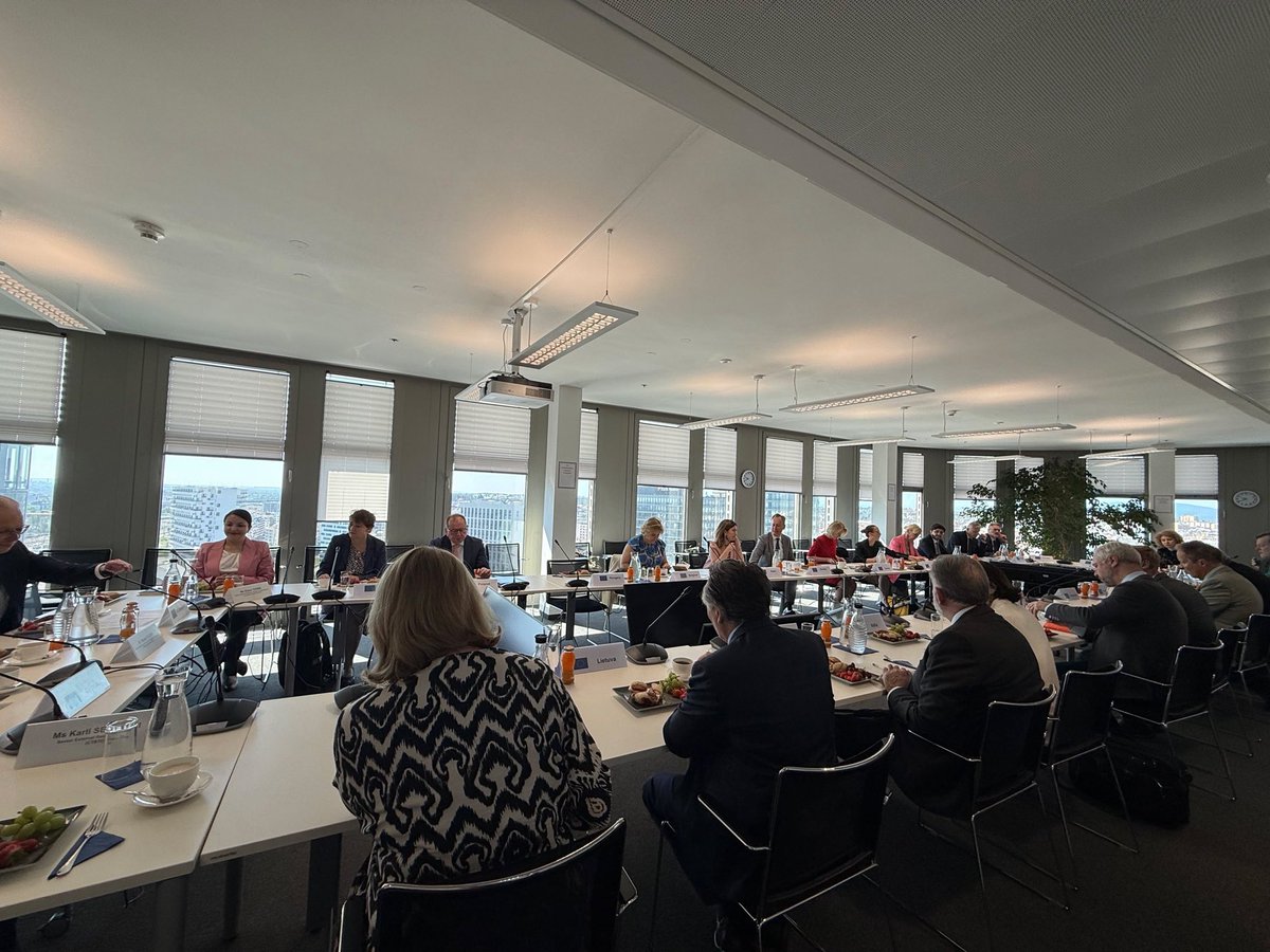 CyprusinAustria's tweet photo. Executive Secretary Dr. Robert Floyd under the Cypriot EU Council Presidency. 
Discussions focused on global security developments, preserving the norm against nuclear testing, CTBT universalization and entry into force, and challenges facing the CTBTO. https://t.co/c97nCdBIKd
