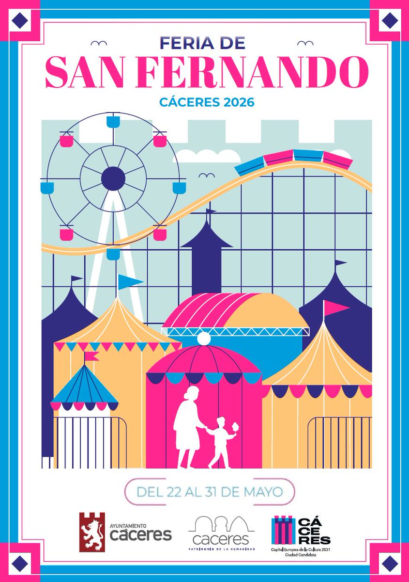 Hornillo7's tweet photo. Ferias de San Fernando de Cáceres 2026: música, luces y tradición para vivir la gran fiesta de mayo - Apartamentos Hornillo https://t.co/jOOz1uU7pK https://t.co/anw2KiDR1L