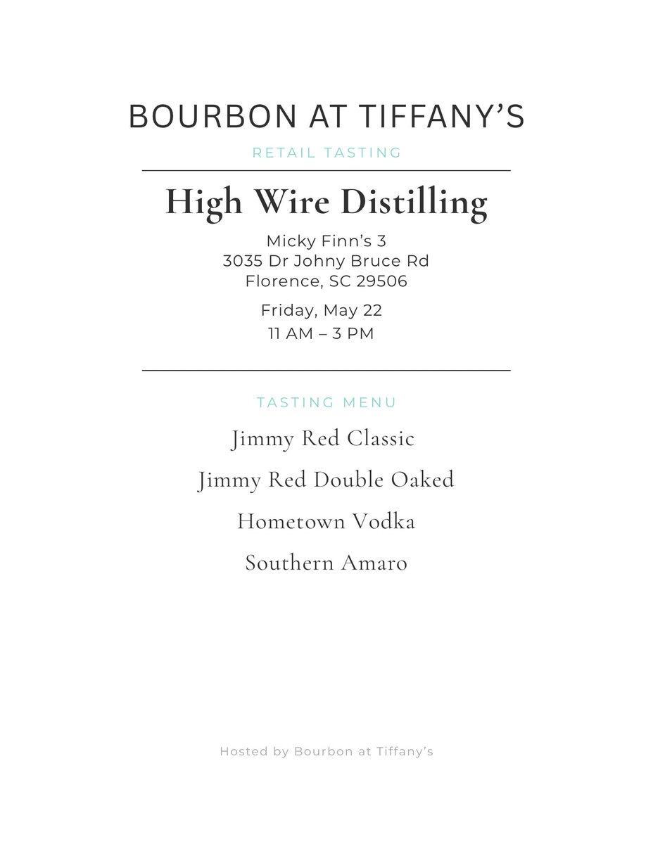 Bourbon At Tiffany's tweet media