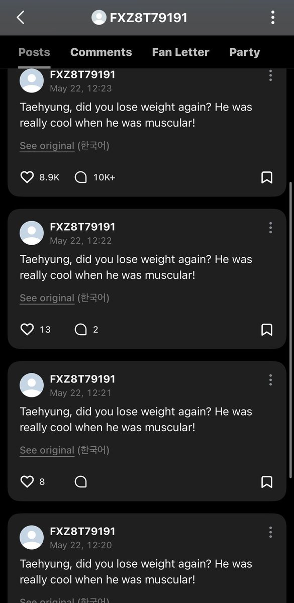 fact that this solo made multiple posts about the same thing to get his ...