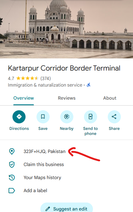 Rawnactt's tweet photo. Why does Google Maps show “Pakistan” on one side of the border, but removes “India” from places in Punjab, Ladakh, Arunachal &amp; Kashmir?

If it’s just formatting, why does it mostly happen in politically sensitive Indian regions? Feels inconsistent. https://t.co/FiH06cHPzP
