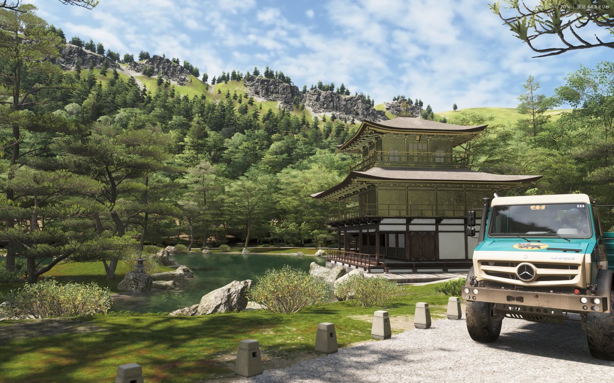 金閣寺にきたよ！ #ForzaHorizon6