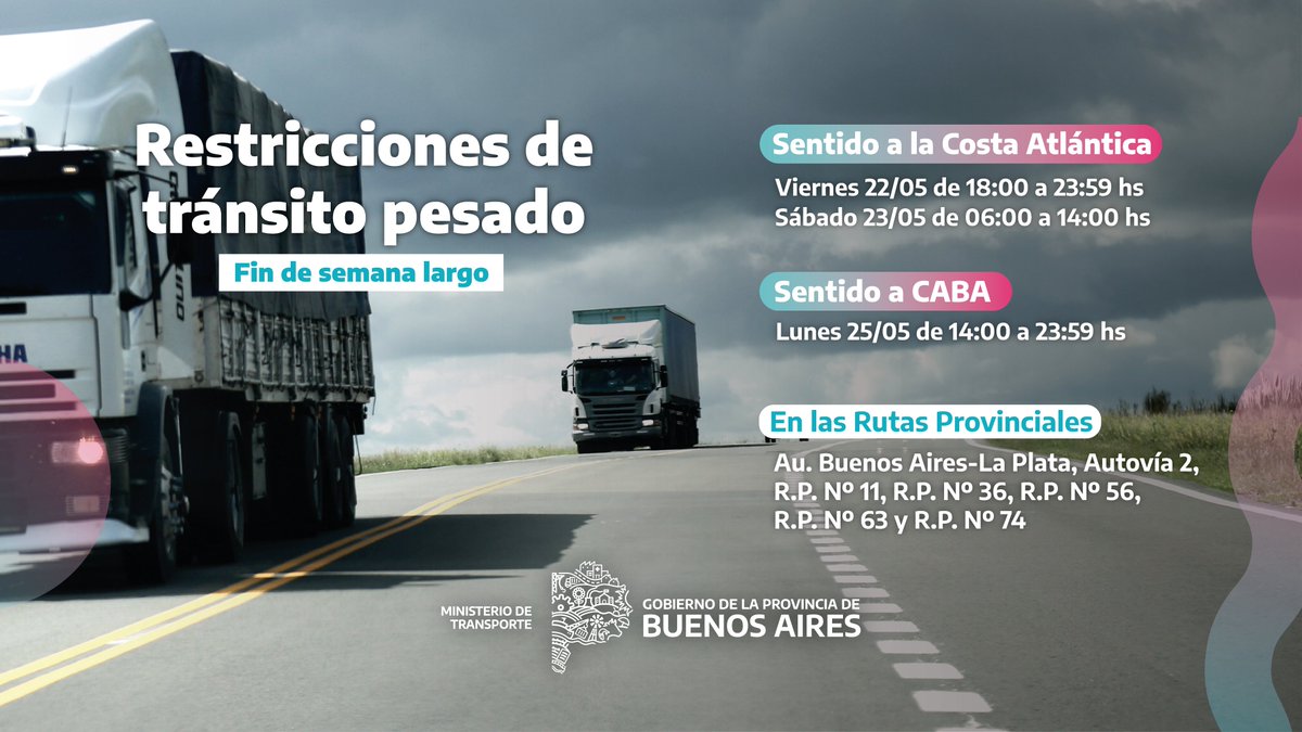 Ministerio de Transporte tweet media