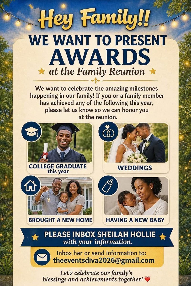 ShuffleTownFam's tweet photo. Heyyyy Family!!

With graduations approving...this would be a great time to share and show off your scholar.

Do we have any graduates in thr family this year? 

High school and College  🎓 

Please send that information to us to showcase! https://t.co/83O80LNudZ