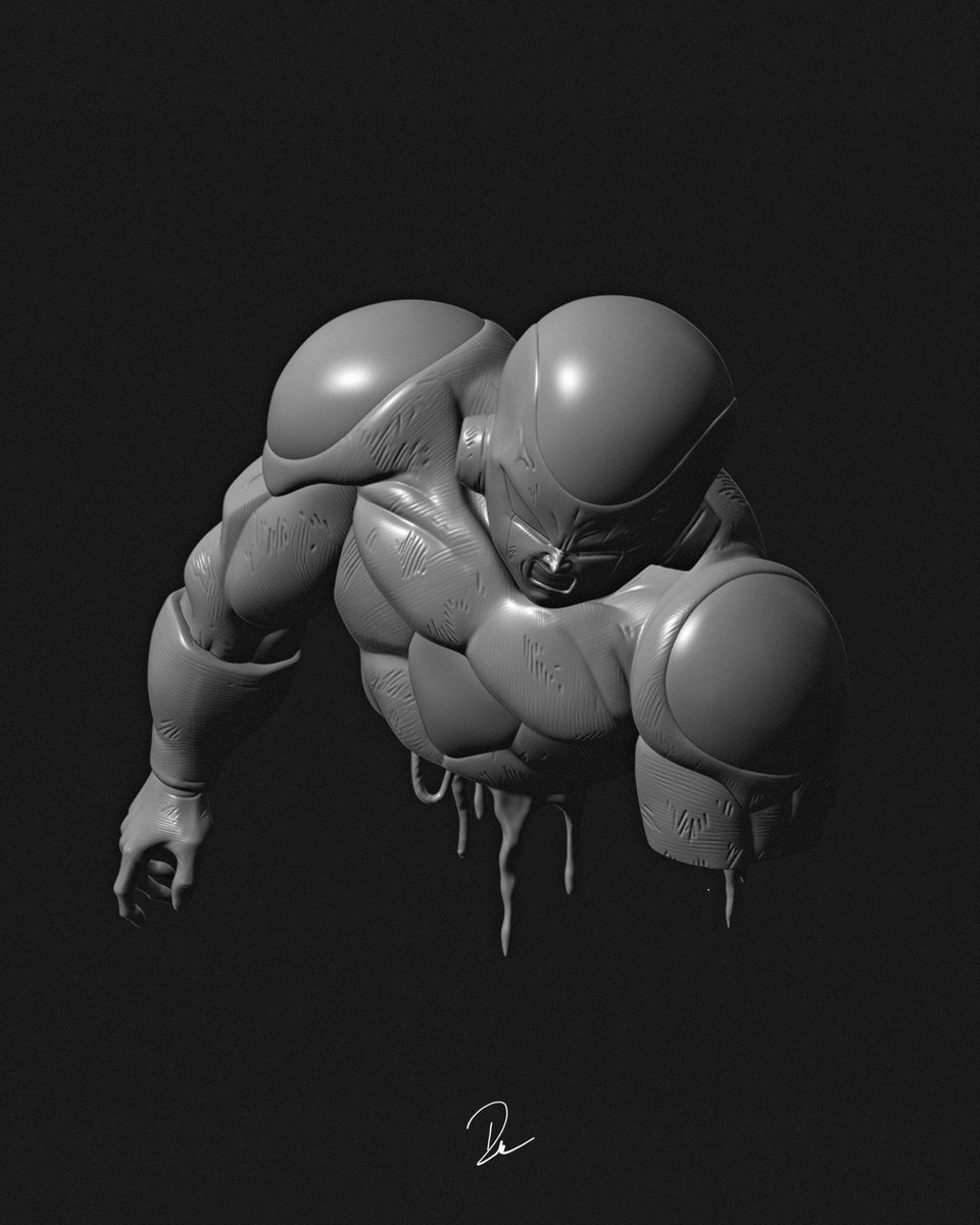 Delusstudio's tweet photo. I sculpted Fide as if it were a piece of jewelry for Goku. 😁😁 https://t.co/mXo87t1TdT
