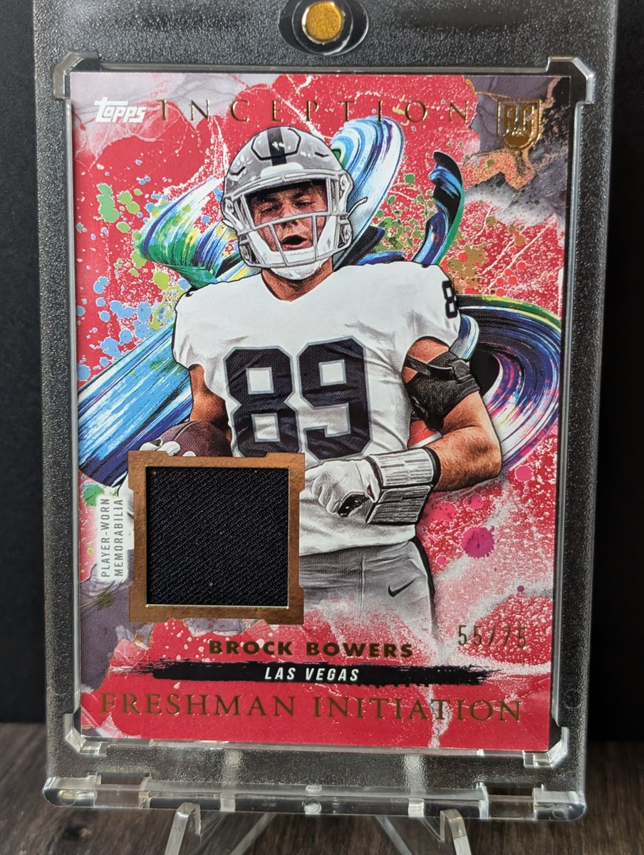 RaiderJay00's tweet photo. PC card of the day!

Bowers Inception freshman initiation player warn patch /75

Share your PC card of the day below. https://t.co/ssanyrb4wC