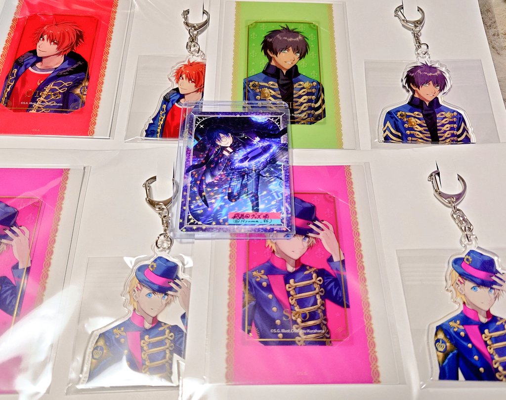 Hyuma_86's tweet photo. 【交換】うたプリ ブロッコリーくじ 15th Anniversary SHINING Ver.  C賞

譲)音也・翔2・セシル
求)トキヤ

5/29・31 BGS(なんばマルイ)､6/13・14 カルライ現地手渡し､別日大阪手渡しor郵送｡
お気軽にお声掛けくださいませ＾＾ https://t.co/aCiNeK2BLv