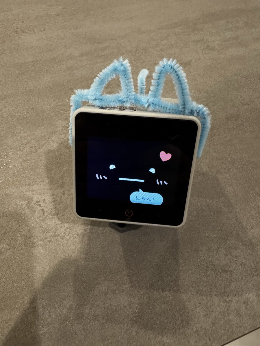 matschaffer's tweet photo. にゃん #StackChan https://t.co/opTBZmV3Wt