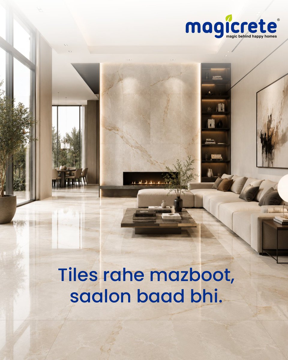 magicrete's tweet photo. The secret behind long-lasting tiled spaces? A bond that never gives up. 

With Magicrete Tile Adhesive, every tile stays strong, durable, and flawless for years to come.

#Magicrete #TileAdhesive #StrongBond #HomeConstruction #BuildBetter https://t.co/toR1okyDFi