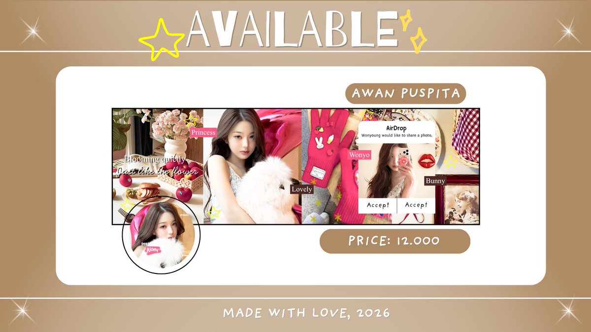florakith's tweet photo. layout ready stock wonyoung ive, cek alt

(  #bealanja  ) https://t.co/oK1DKbiKru