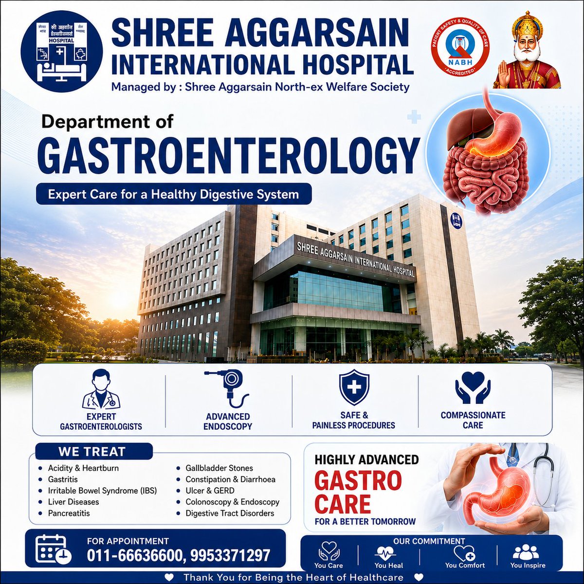 Shree Aggarsain International Hospital tweet media
