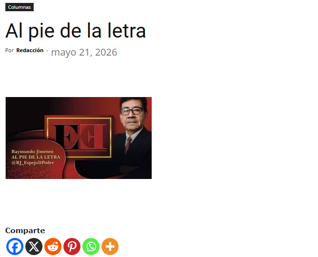 Espejo del Poder tweet media