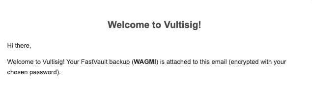 wagmidotglobal's tweet photo. It's working ⚒️

Whenever a user buys crypto via @wagmidotglobal, they automatically get a FastVault using the @vultisig SDK behind the scenes to receive the crypto

This is going to be legendary @jpthor and @TheDivingPaaao 

$WAGMI 🤝 $VULT https://t.co/Df63w6BKLl