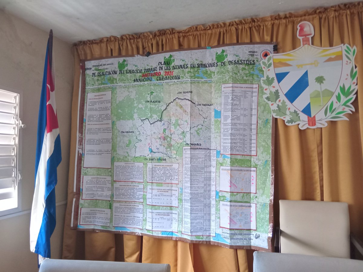 Antonio680616's tweet photo. Se desarrolla #Meteoro2026 en #Cabaiguán con la presencia de @LaritzaCon11073 presidenta del Gobierno en el territorio #100AñosConFidel #SanctiSpíritusEnMarcha @AlexisLorente74 @BeatonNunez @DeivyPrezMartn1 @DiazCanelB @DrRobertoMOjeda  @MMarreroCruz @CancioYule59529 @amppcab https://t.co/41NcWpXow8