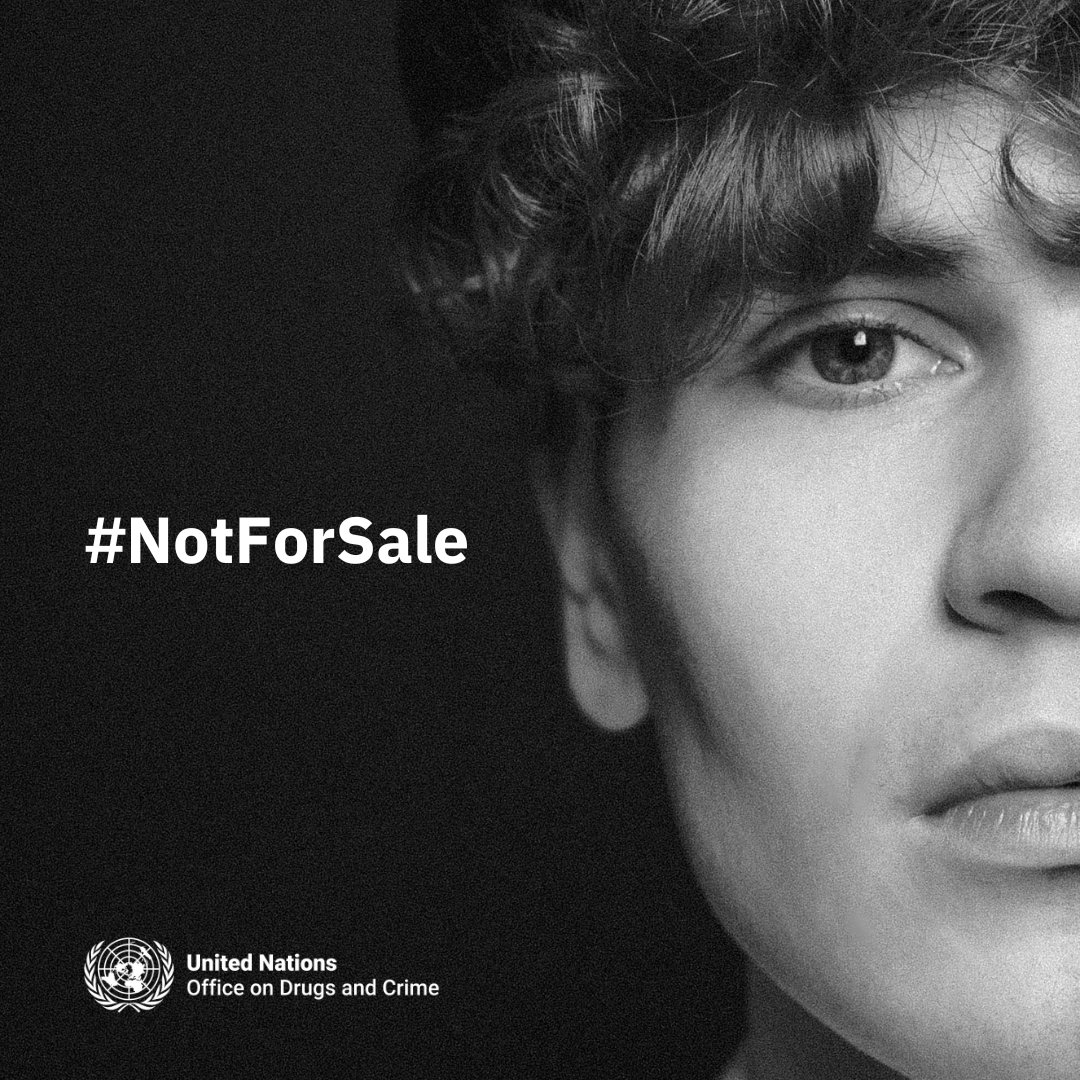 UNODC_OrgCrime's tweet photo. It’s not okay that the number of detected victims of human trafficking, globally, has fallen for the first time in 20 years.

We must do better by ensuring justice for victims.

#NotForSale https://t.co/UYSH8cVI0h
