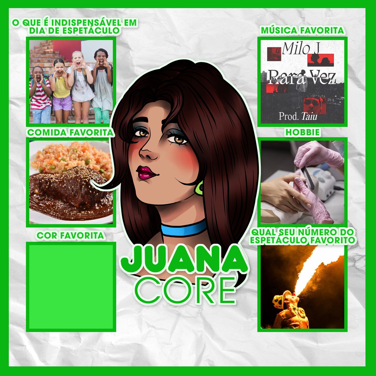 DrawShine's tweet photo. Conheça um pouquinho mais da Juana antes de #UltimoRisoRPG!

A mulher de verde 💚 https://t.co/yAcTiWNmtP
