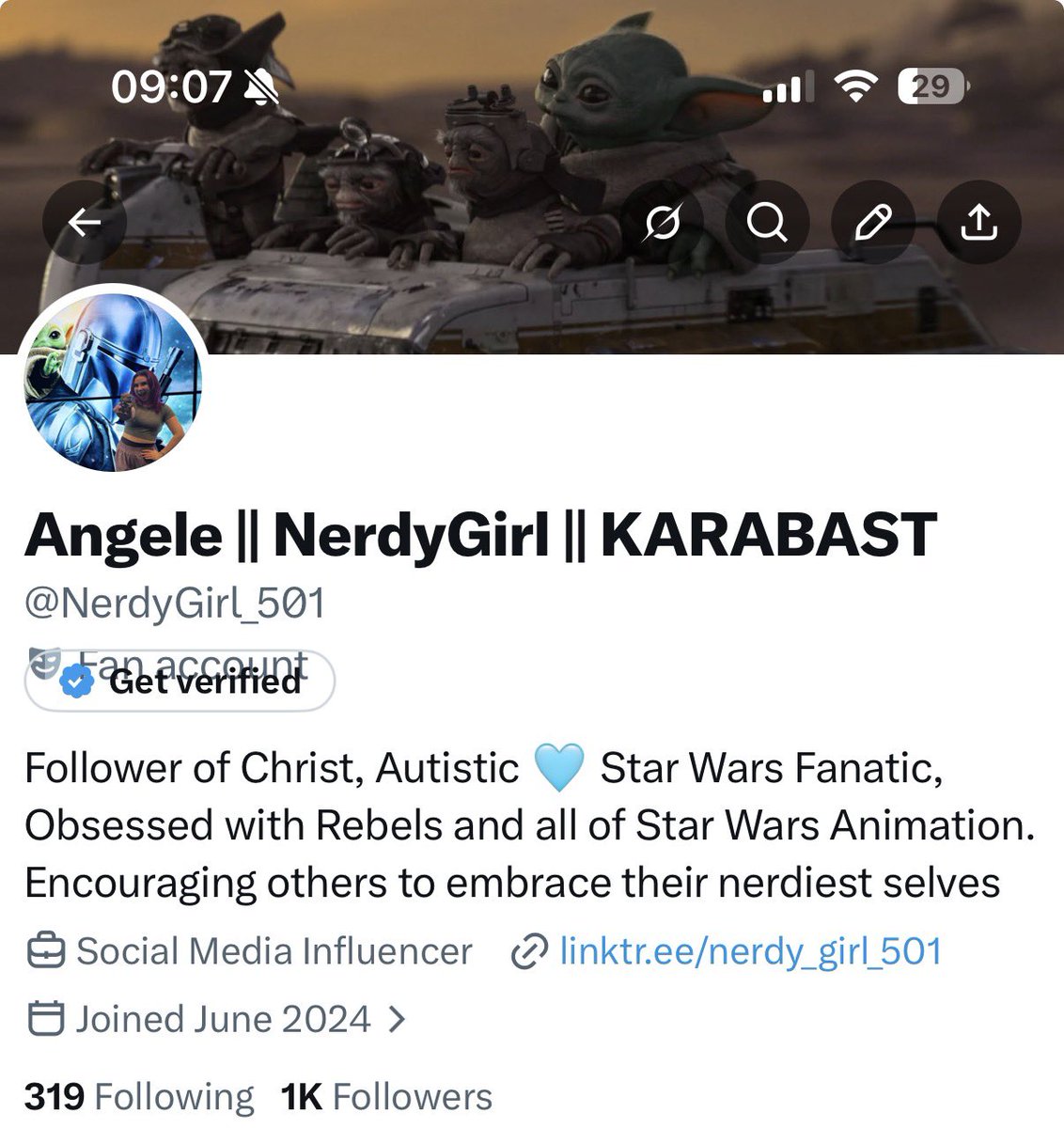 Angele || NerdyGirl || KARABAST tweet media