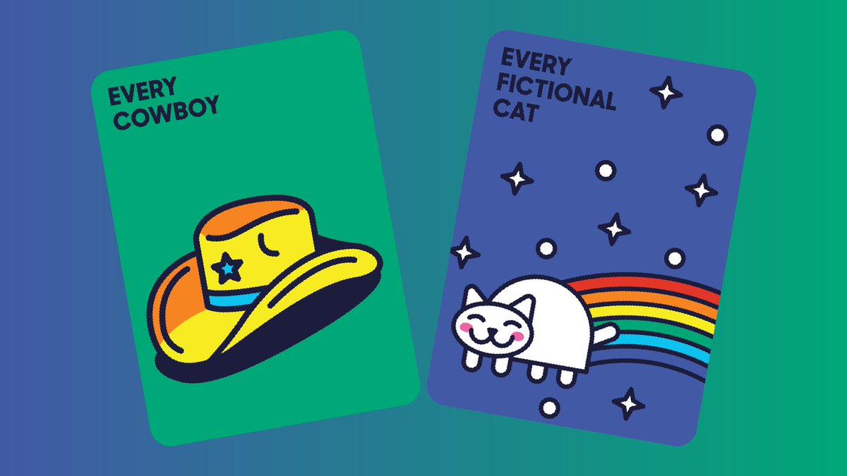 EverythingEver_'s tweet photo. Every cowboy

AND

Every fictional cat

Can you post a thing from each category, or one thing that fits both? https://t.co/nmmATQaCY4