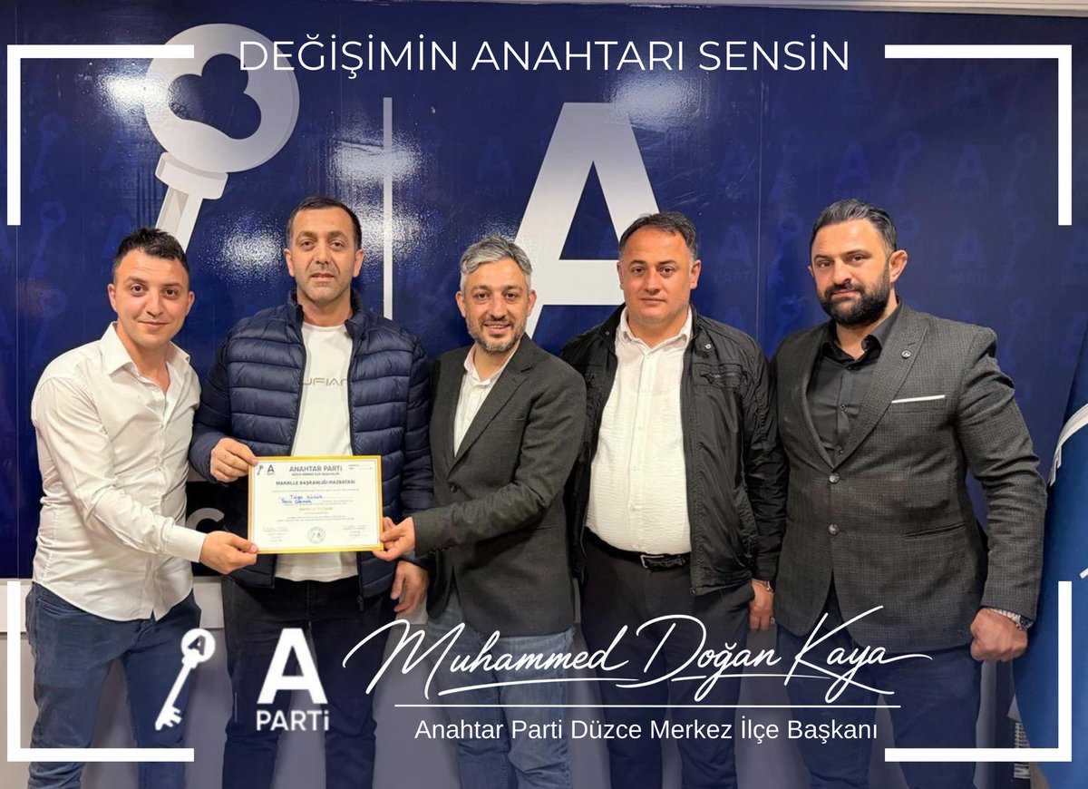 Anahtar Parti Düzce Merkez İlçe Başkanlığı tweet media