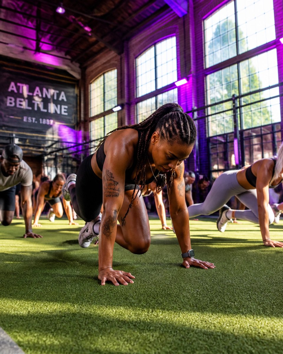 FitsquadStudios's tweet photo. Abs Explosion isn’t just a class: it’s an EXPERIENCE. 🔥 Sculpt that core, feel the high-energy vibes, and tap into our Atlanta Beltline community. Ready to level up? Pull up and show out! 💜💪🏽 #FitSquad #AtlantaBeltline #CoreWorkout #AbsExplosion https://t.co/ISQocj4Eyp