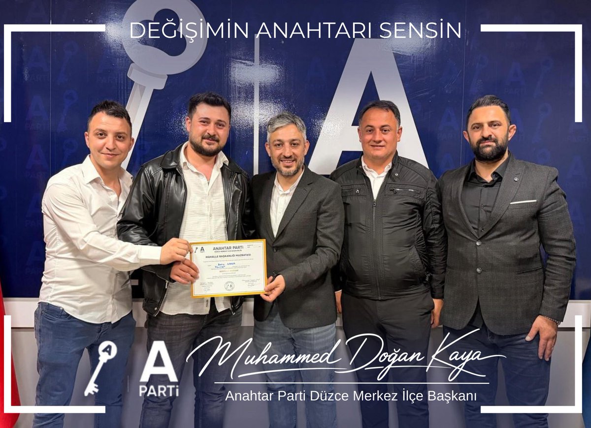 Anahtar Parti Düzce Merkez İlçe Başkanlığı tweet media