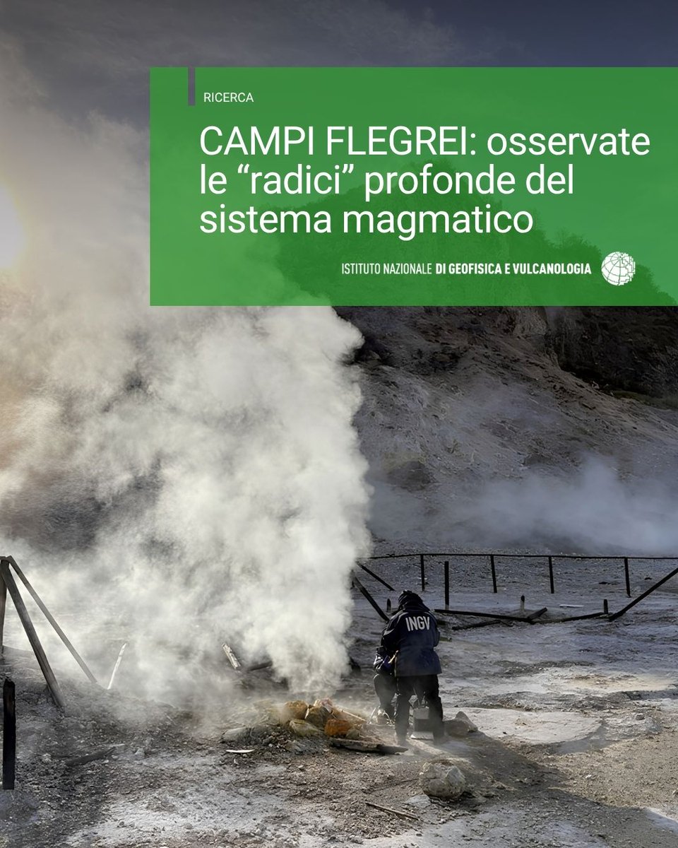 INGV_press's tweet photo. Un’analisi basata su oltre 5000 telesismi registrati tra il 2016 e il 2022 ha permesso di ricostruire la struttura profonda della caldera dei #CampiFlegrei. Studio pubblicato su Scientific Reports https://t.co/3Ml3oJoJ83 https://t.co/oe5HYvnkhu