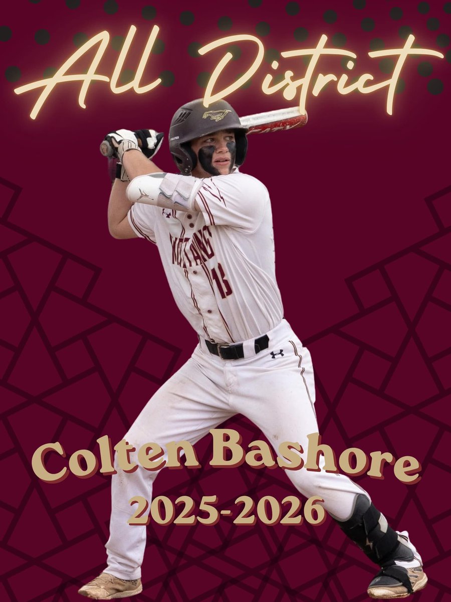 EldonMustang's tweet photo. Congratulations to the following Baseball players for earning 2026 All-District honors!
⚾️Colten Bashore
⚾️Rhett Bashore
⚾️Drew Hinds
⚾️Khale Hammond https://t.co/m2wnQRhQUm