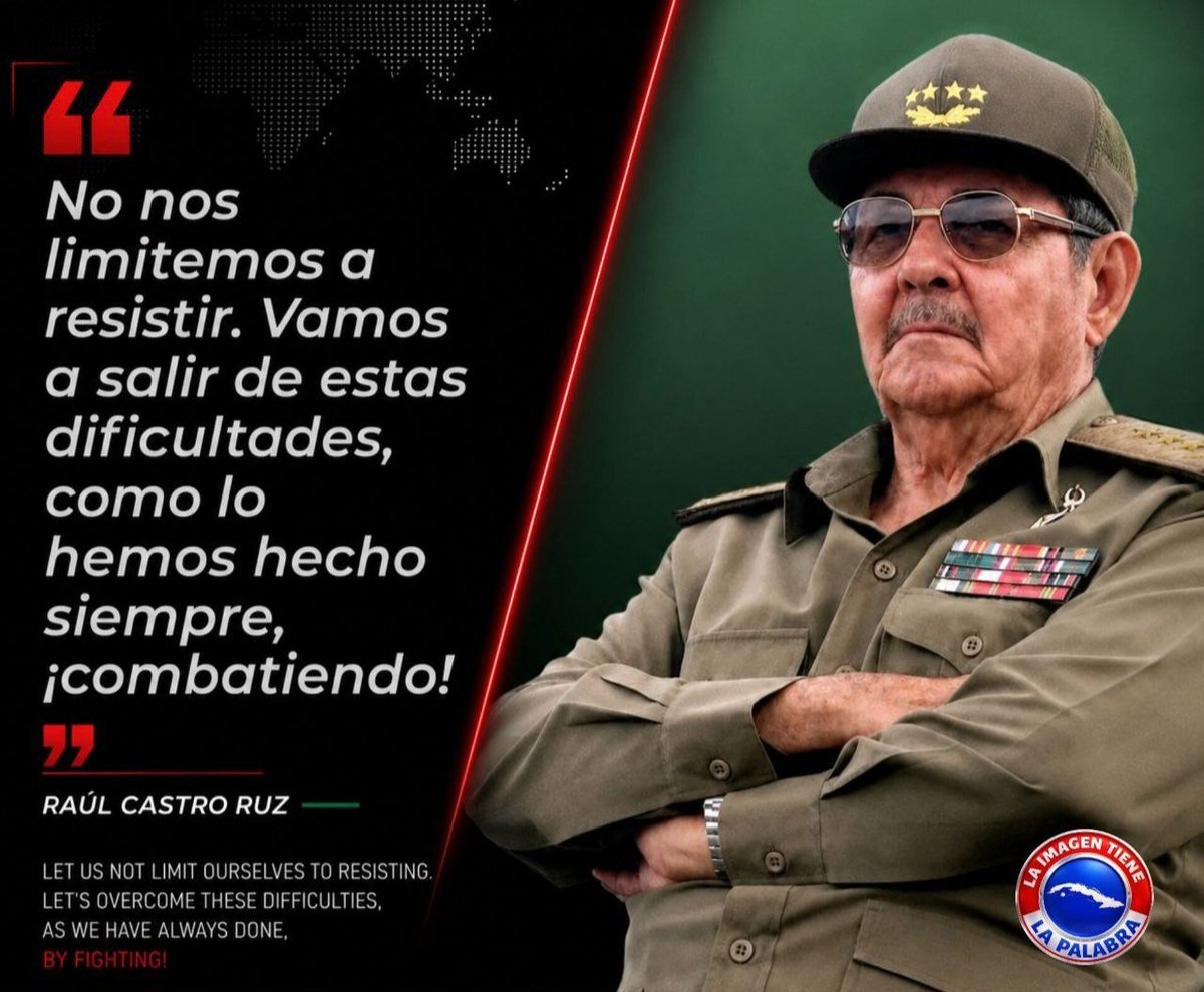 Inf_Yordy's tweet photo. Nuestra #CubaEstáFirme .
#Cuba rendirse Jamás. 
#Patria ó Muerte Venceremos. 
#Sí  por la Revolución Cubana. https://t.co/nV8vSKdAs9