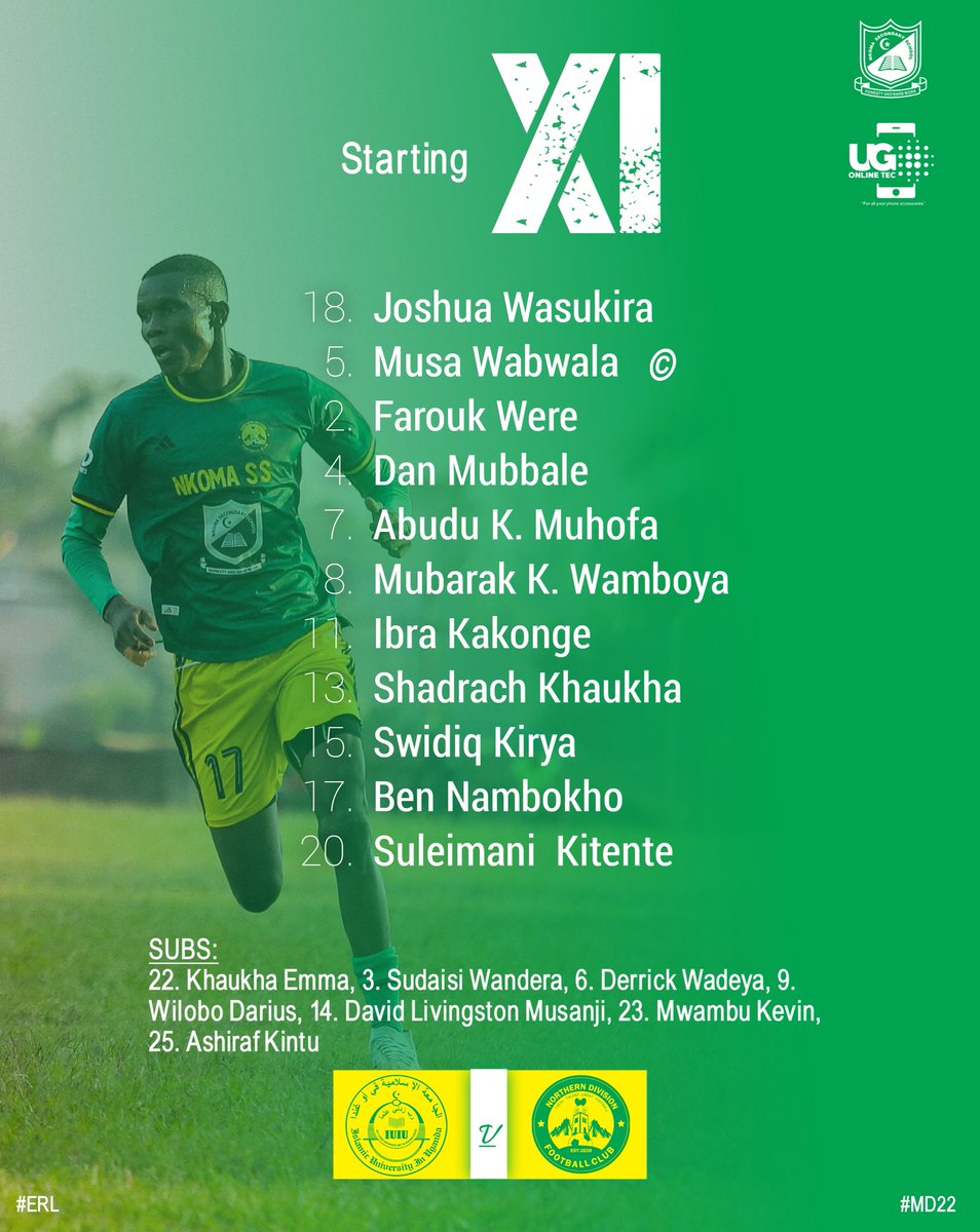 NDFC_Mbale's tweet photo. Your final Matchday squad for the season Chiefs !
#GreatTalent #TheChiefs https://t.co/qq2mtXSdOv