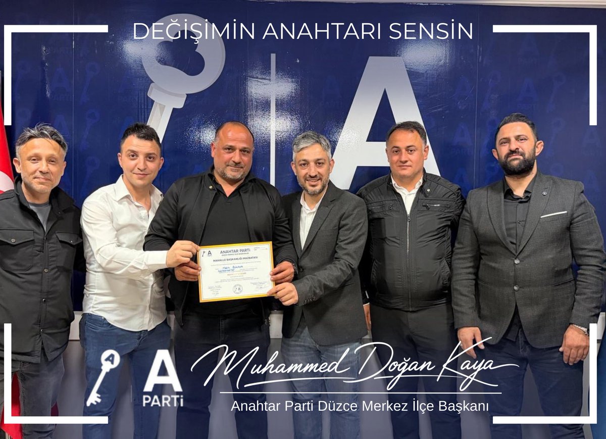 Anahtar Parti Düzce Merkez İlçe Başkanlığı tweet media