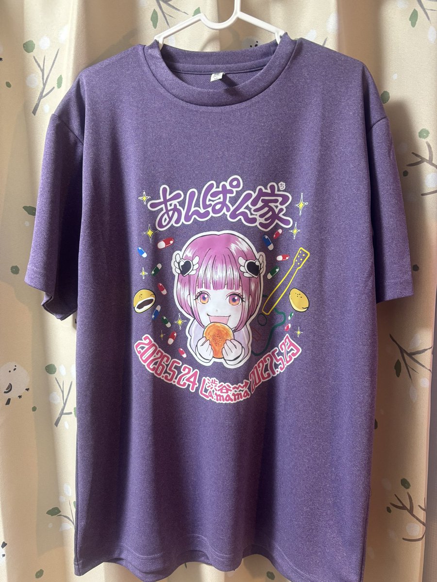 5月24日 #森あんぱん ちゃんのワンマンライブ記念Tシャツ！工藤