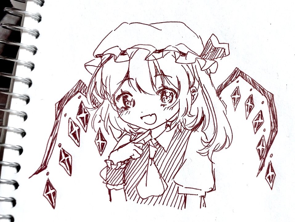 フランちゃん #art #イラスト #東方Projectᅠᅠᅠᅠ #絵描きさん