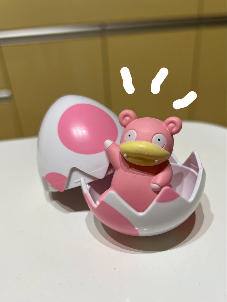 RT @rabi_20122650: 誕生やぁ〜ん𐋋 פ⚆͡꤮̤⚆פ🥚✨ #ヤドン #ポケモン