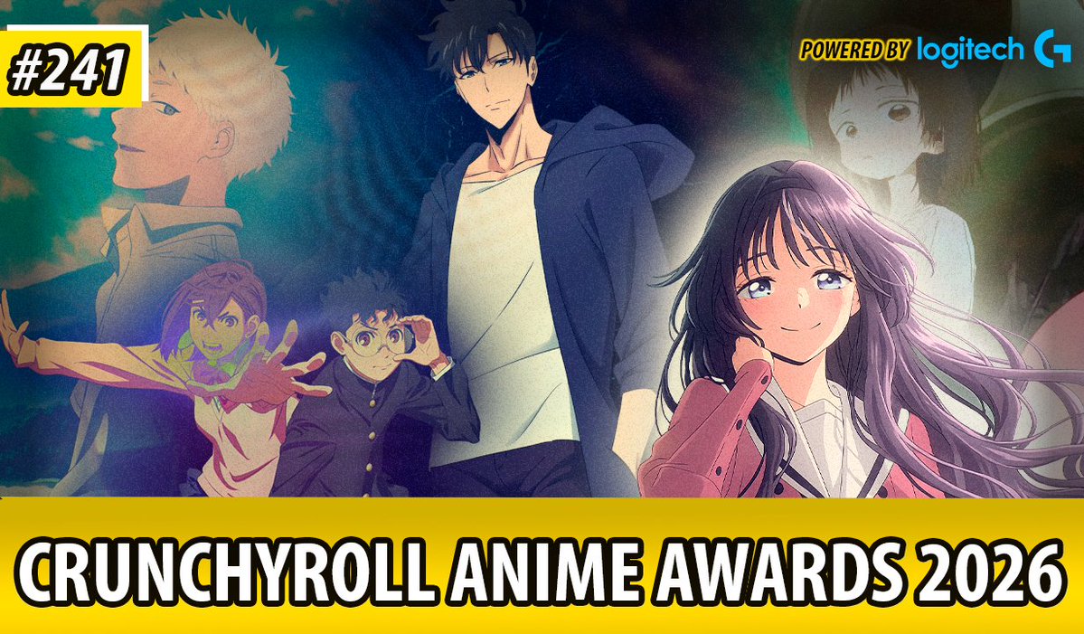 MDAPod's tweet photo. MDA #241 – CRUNCHYROLL ANIME AWARDS 2026

Desta vez no ⁠⁠⁠Mundo dos Animes⁠⁠⁠⁠⁠⁠⁠⁠ by Logitech, ⁠⁠⁠⁠⁠⁠⁠⁠⁠⁠⁠⁠⁠ Raul e Bruno comentam suas expectativas e votos para o Crunchyroll Anime Awards 2026.

Link: https://t.co/JRJMhnXL2L https://t.co/c75LDCqugg