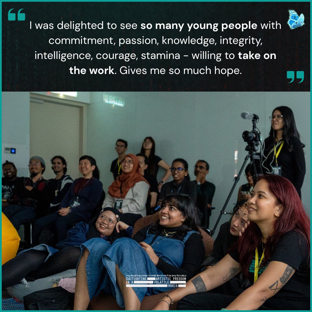 freedomfilmfest's tweet photo. At a time of growing pressures on creative expression, gatherings like this create space for connection, solidarity, and new possibilities for change. https://t.co/k5QhZ8m2UH