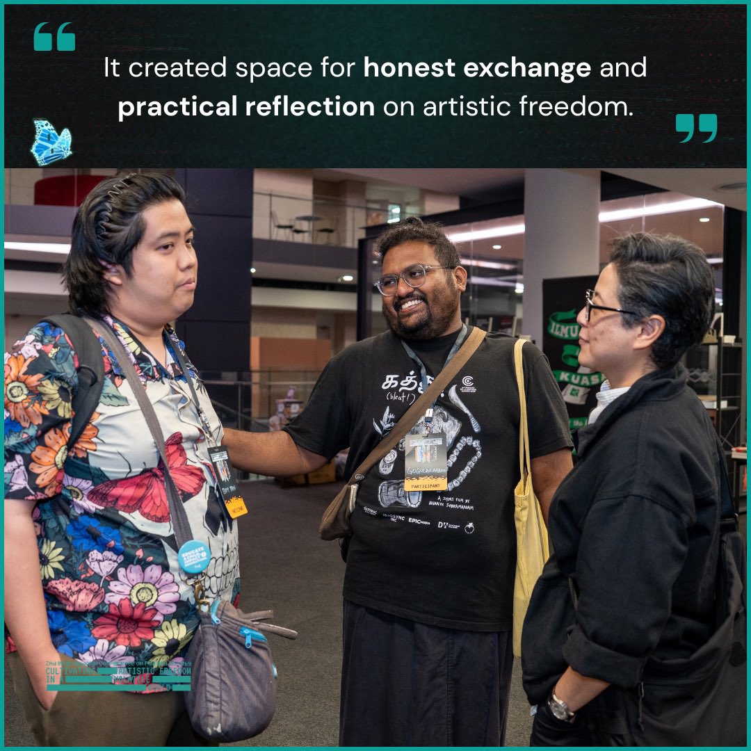 freedomfilmfest's tweet photo. At a time of growing pressures on creative expression, gatherings like this create space for connection, solidarity, and new possibilities for change. https://t.co/k5QhZ8m2UH