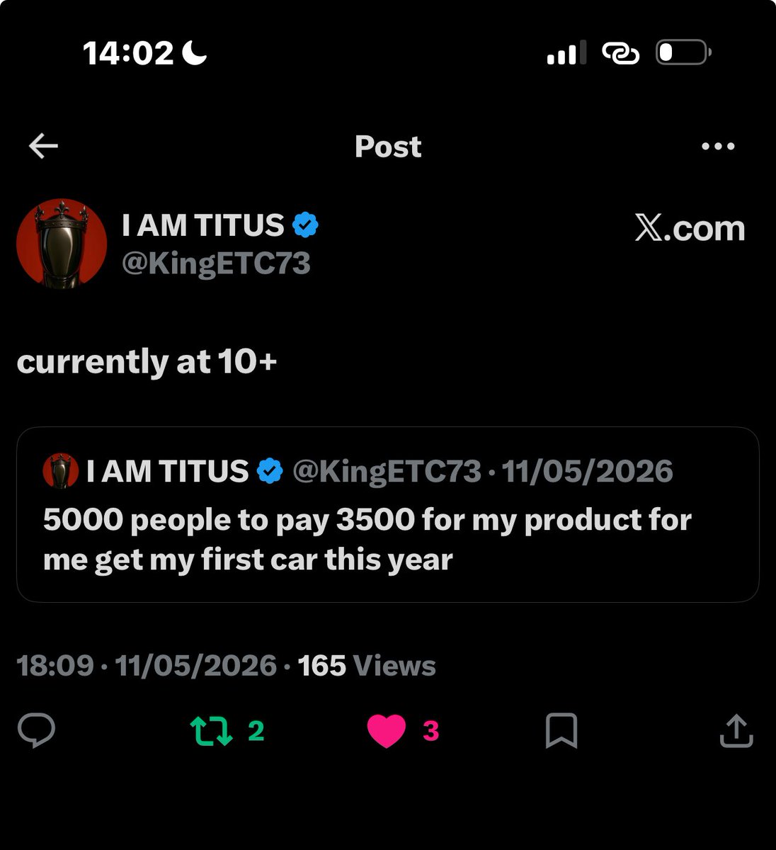 I AM TITUS tweet media