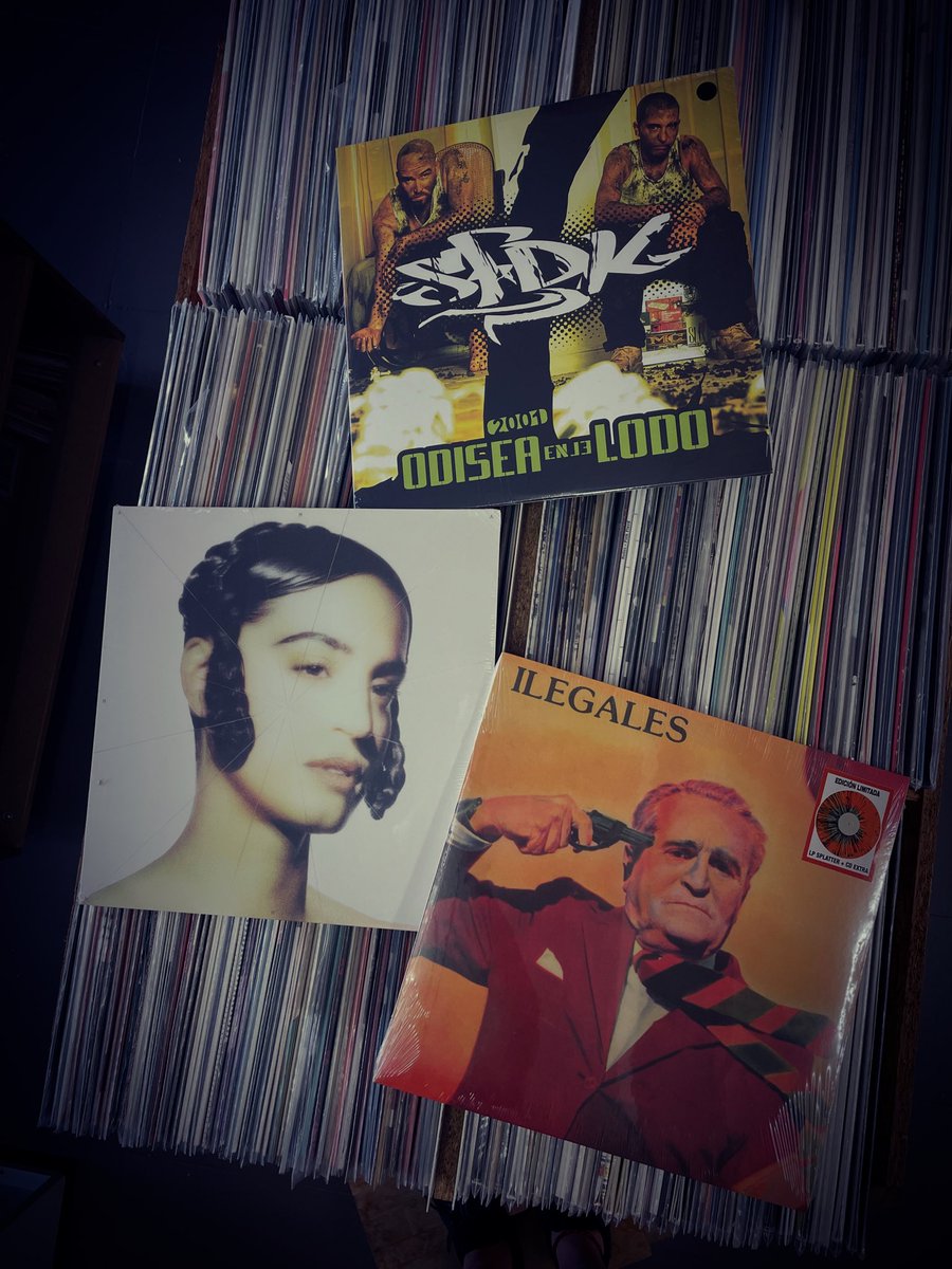 _Altafidelidad's tweet photo. 📀 Hoy llegaron tres discos que no te puedes perder. Una novedad imprescindible y dos reediciones que vuelven a poner clásicos en circulación.
🖤 "Ama" de María Arnal
🔥 "2001 Odisea en el lodo" de SFDK
⚡ Ilegales
🎶.✨ #MariaArnal #SFDK #Ilegales #discosdevinilo https://t.co/fnD8hW9yXM