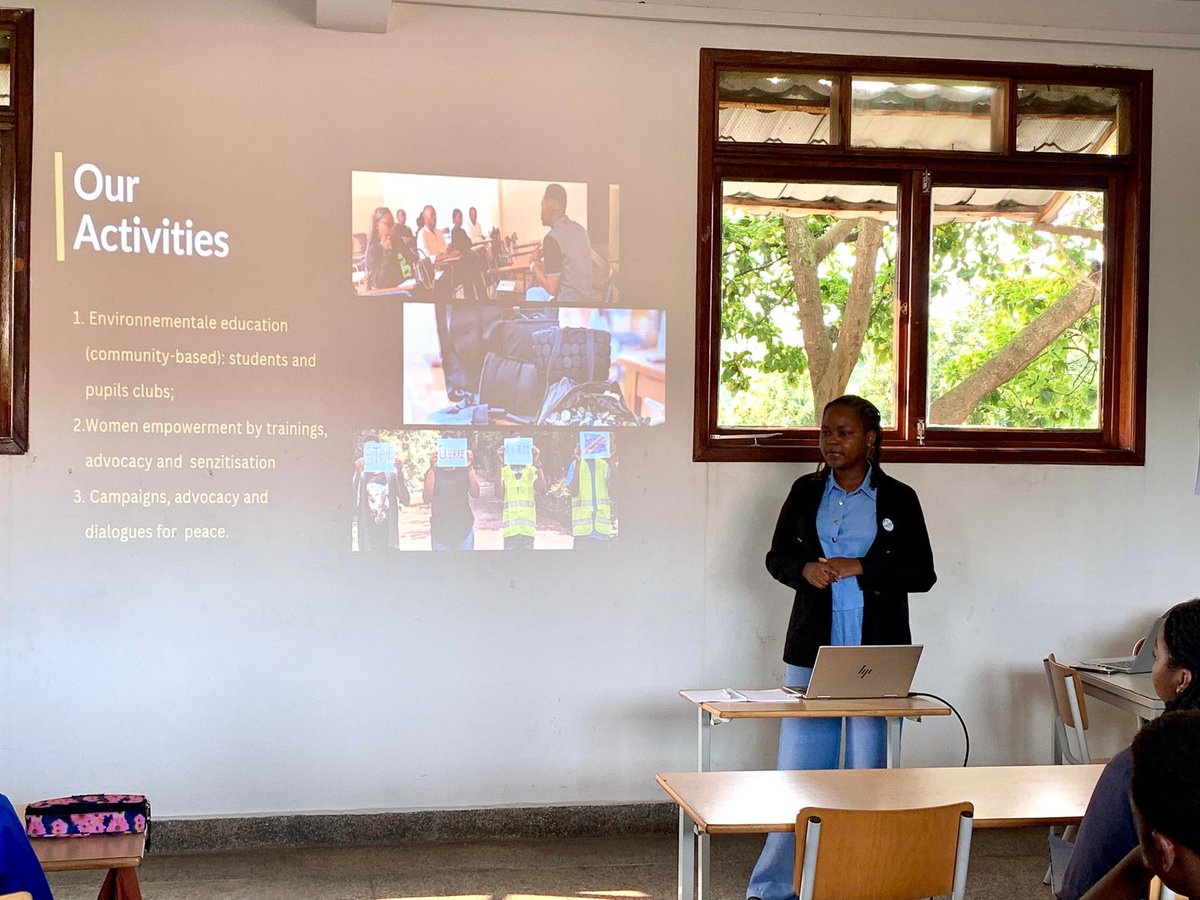 equigreen's tweet photo. #EquigreenforPeace held an environmental education session this May 22,2026 morning at #KivuInternationalSchool.
We talked about sustainable practices and community engagement for a better future.
#BiodiversityDay include human as well as animals and other species ☘️🐝 https://t.co/zAdO54EG4R