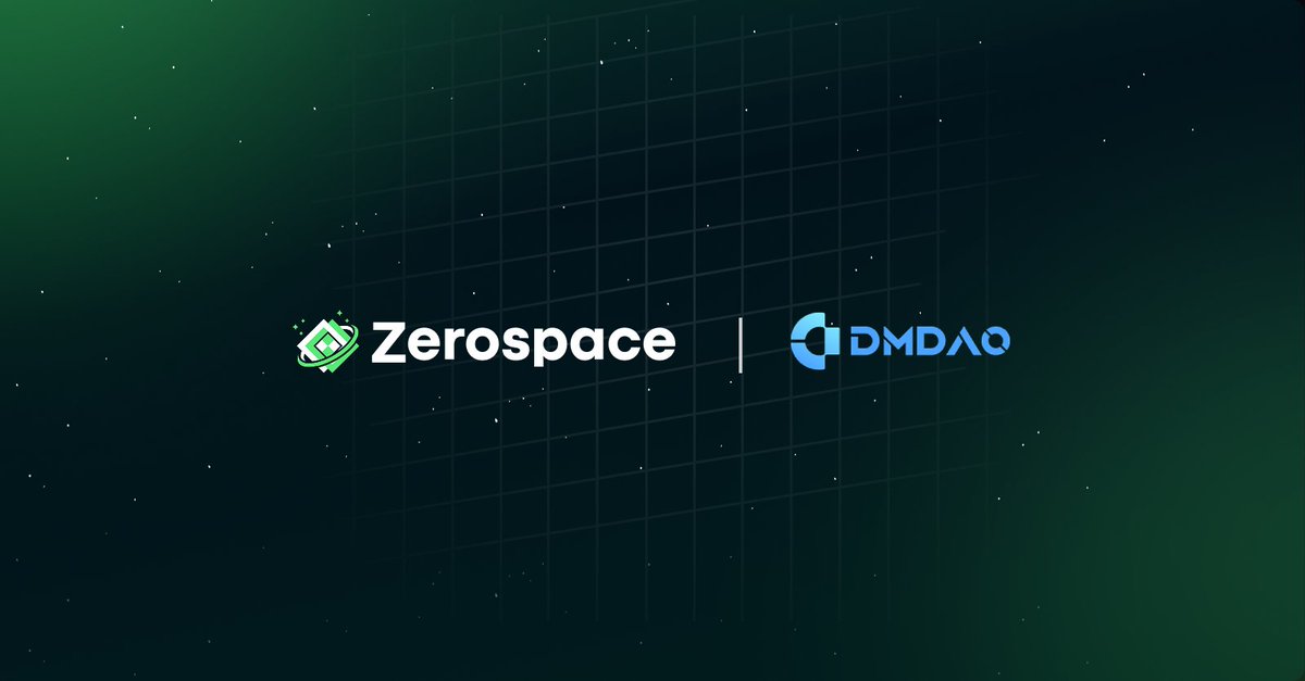 ZeroSpaceWeb3's tweet photo. 🚀 ZeroSpace Exciting News!🥳

We’re thrilled to partner with 
 @DMDAOxyz  🌟

DeFi Matrix DAO is committed to building a Web4.0 decentralized market maker protocol with DAO community governance as the core.

Here’s to more exciting partnerships ahead! 💪✨ https://t.co/pCqNerZAqp