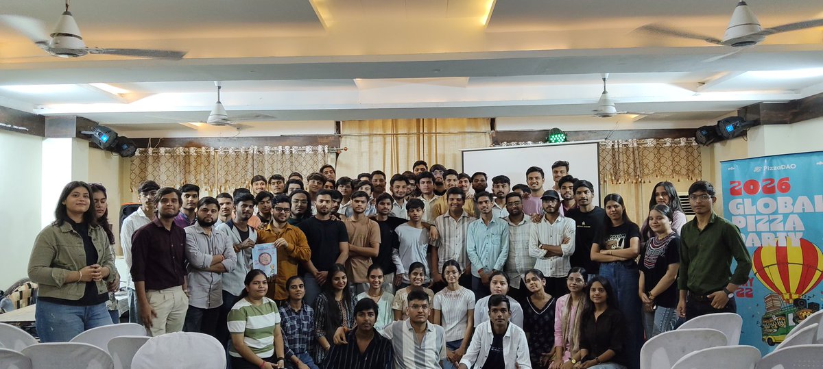 RajputNama45's tweet photo. ✨Celebrated Bitcoin Pizza Day at the Global Pizza Party 2026

Honoring the first real-world Bitcoin transaction made on May 22. Amazing to connect with the community and fellow builders.

@Pizza_DAO
@RarePizzas
@simarpreet_019
@somthakur0407
@Mr_DevanshPatel
@aniketsahu_115 https://t.co/qqFLvfRY5B