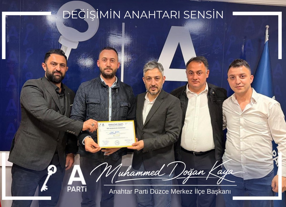 Anahtar Parti Düzce Merkez İlçe Başkanlığı tweet media