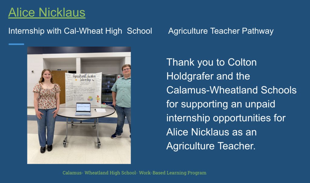 CalWheatCSD's tweet photo. CW WBL program would like to  sincerely thank our employer partners for providing students with valuable work-based learning opportunities.  Your investment in the next generation makes a lasting difference &amp; we truly appreciate your partnership and commitment to student success. https://t.co/wbekUtoVah