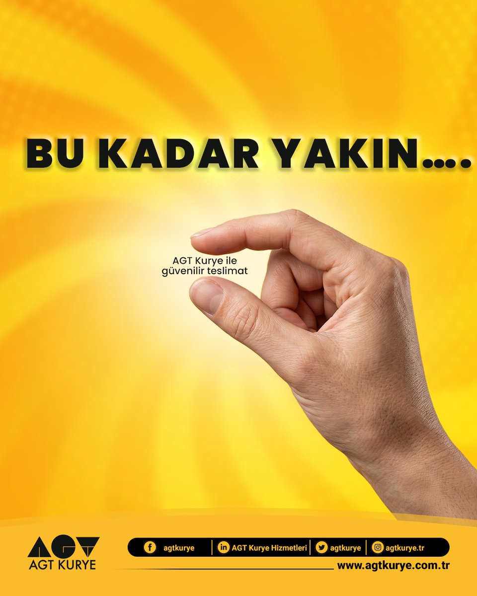 agtkurye's tweet photo. Bazen aradığın şey sandığından daha yakındır. 

AGT Kurye ile gönderilerin, hız ve güvenle tam zamanında yerine ulaşır.

Çünkü biz, mesafeleri kısaltan değil; ortadan kaldıran bir hizmet sunarız.

🌐https://t.co/io1k062VNh

#agtkurye https://t.co/zF6OpNEXc3