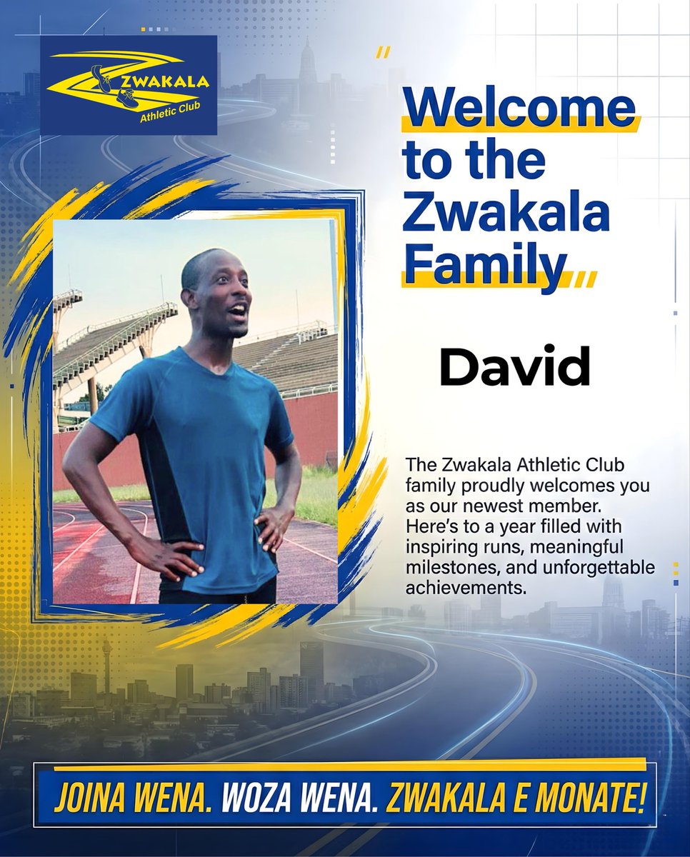 ZwakalaAthletic's tweet photo. Welcome David https://t.co/iKuPsJQ7l7