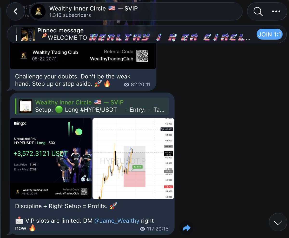Wealthy Trading Club tweet media