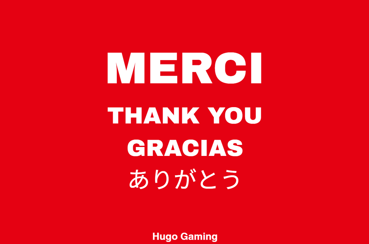 Hugo Gaming tweet media