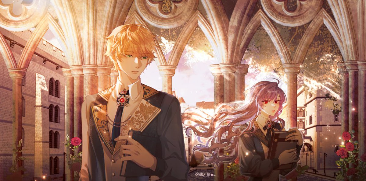ARIZ_LII's tweet photo. **First Sign**
OCTP
Charles (Kin) x Linsey ( Ariz ) Magic shool AU
Collab BG : @Đau lưng mỏi cổ (FB)
#OC #illustrationㅤ https://t.co/lCnsk5NNca