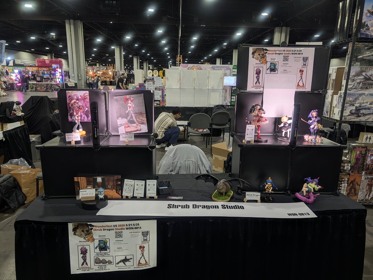 Wonder Festival US— coming soon! booth WON-0908! (@10zibutton